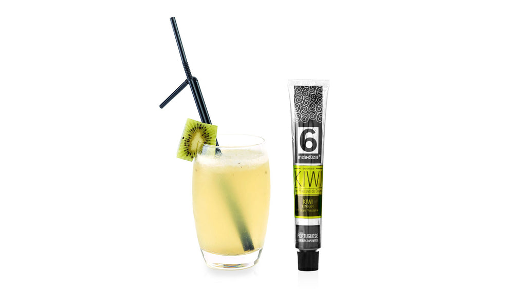 Cocktail de Kiwi com Vinho do Porto Dry White