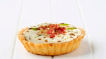 Tarteletes de Linguiça com Queijo Chèvre e Doce de Pera Rocha com Moscatel do Douro