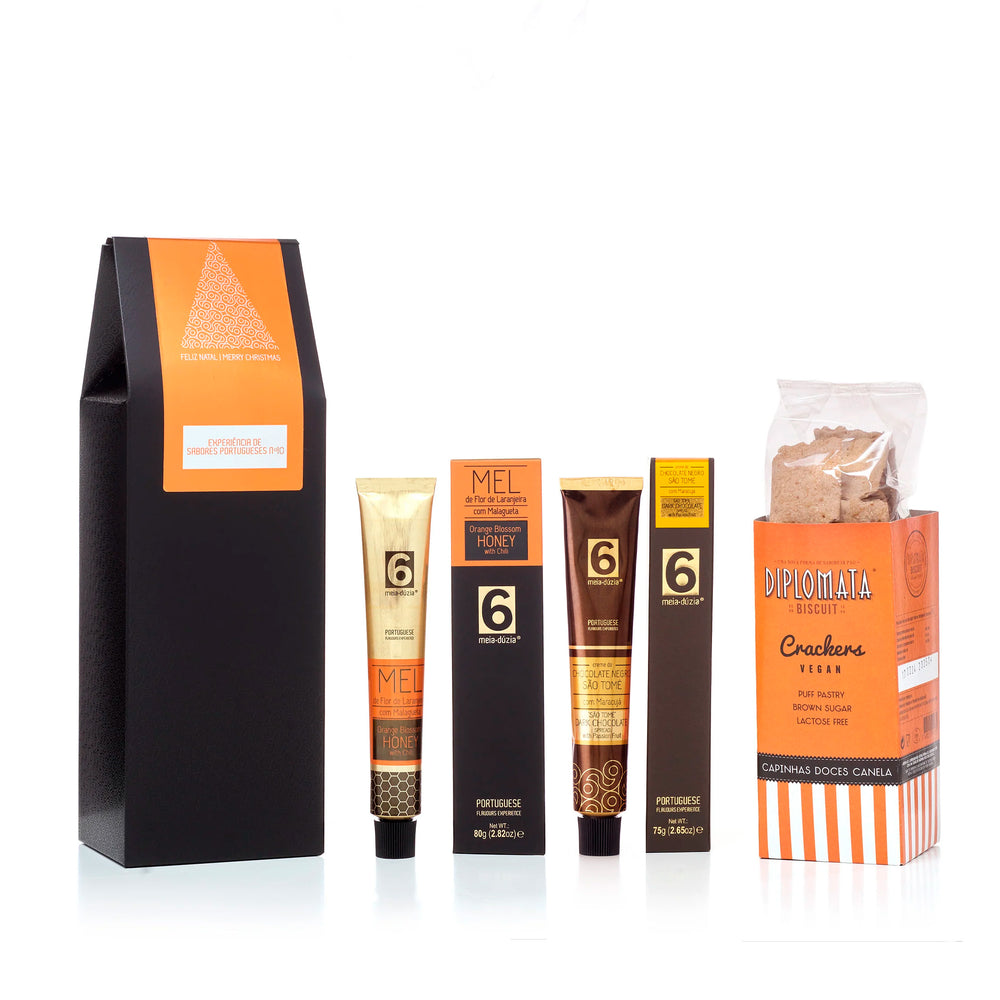 Box Experiência n. 10 - Mel + Chocolate + Crackers | Edição Natal