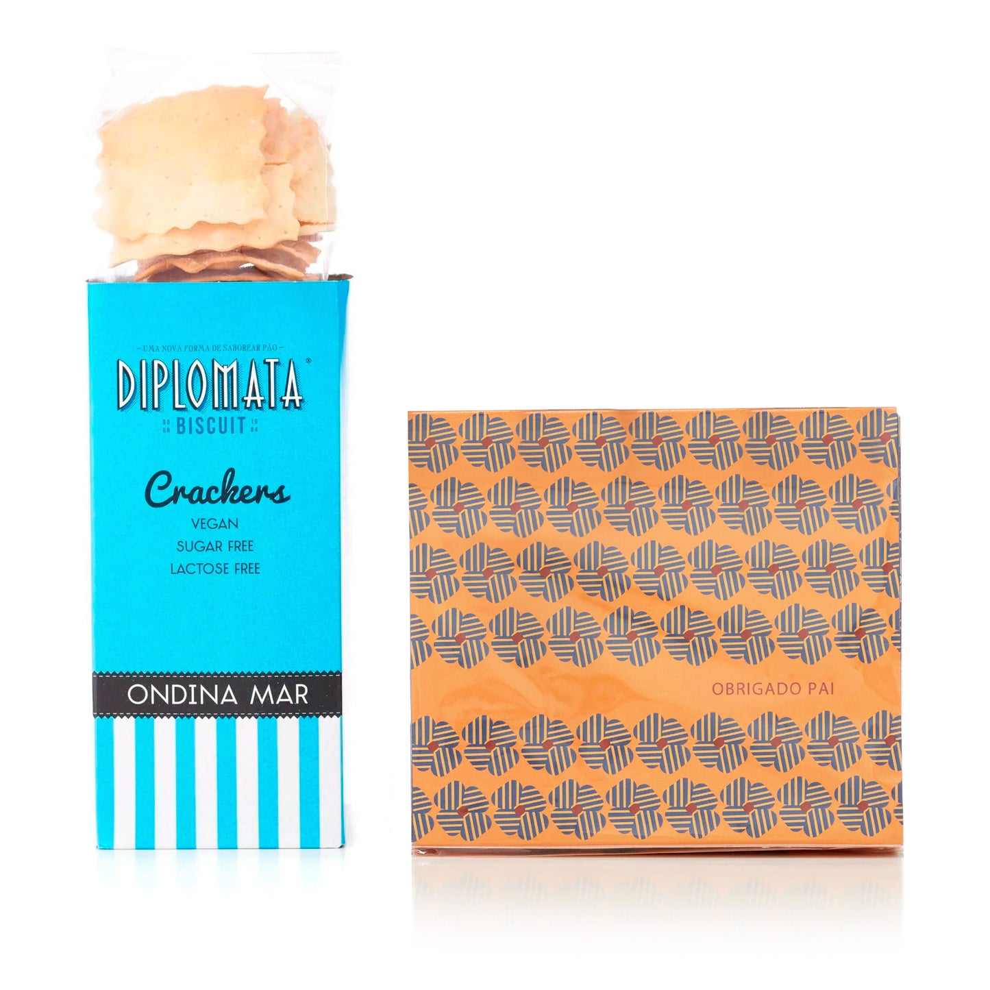 Box Experiência: Kit 6 Chocolates + Crackers | Presente para o Pai, Experiências Gourmet 100% Portuguesas, meia.dúzia® Sabores de Portugal