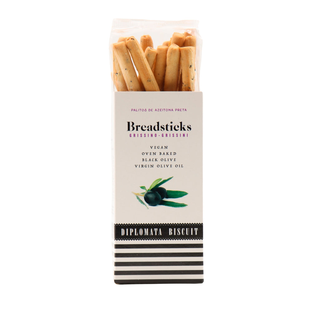 Breadsticks Diplomata Azeitona Negra - 200g
