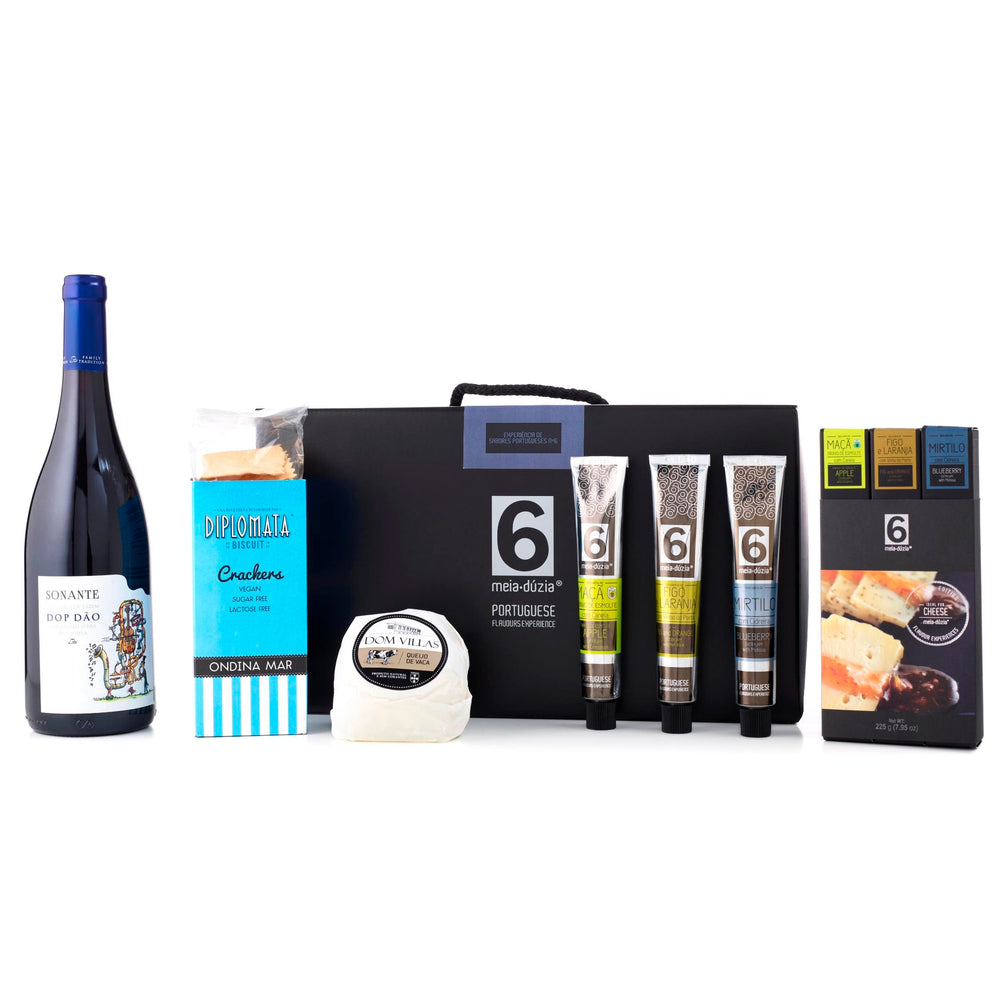 Cabaz de sabores gourmet portugueses meia.dúzia