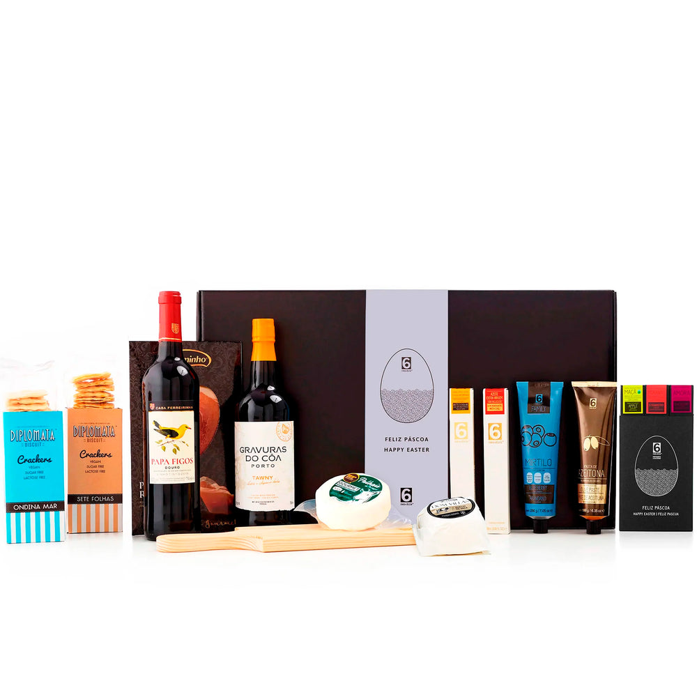 
                  
                    Cabaz Luxury da Páscoa | Experiência de Sabores de Portugal
                  
                