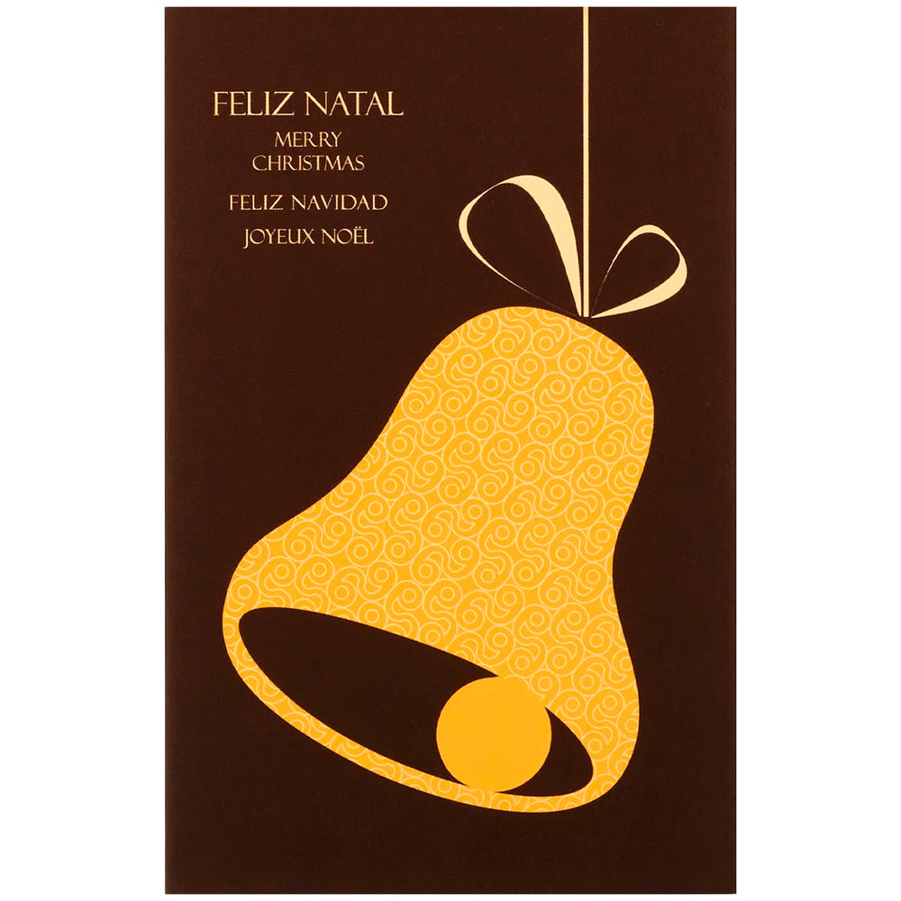 Sino de Natal (Castanho & Dourado)
