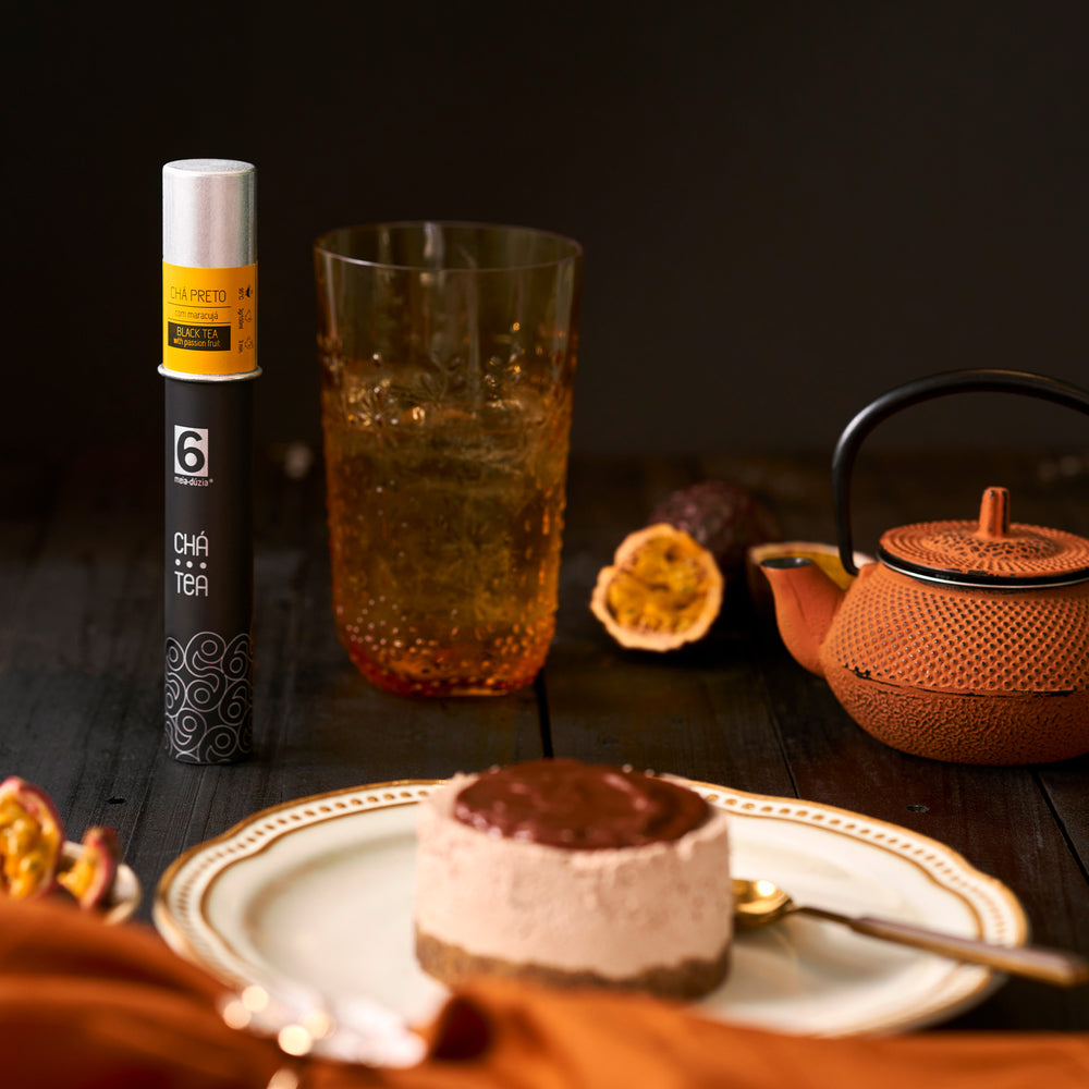 
                  
                    Chá Preto com Maracujá
                  
                