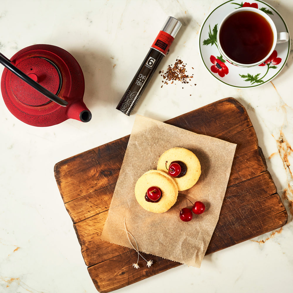 
                  
                    Rooibos com Pedaços de Chocolate, Amêndoa e Hortelã Pimenta
                  
                