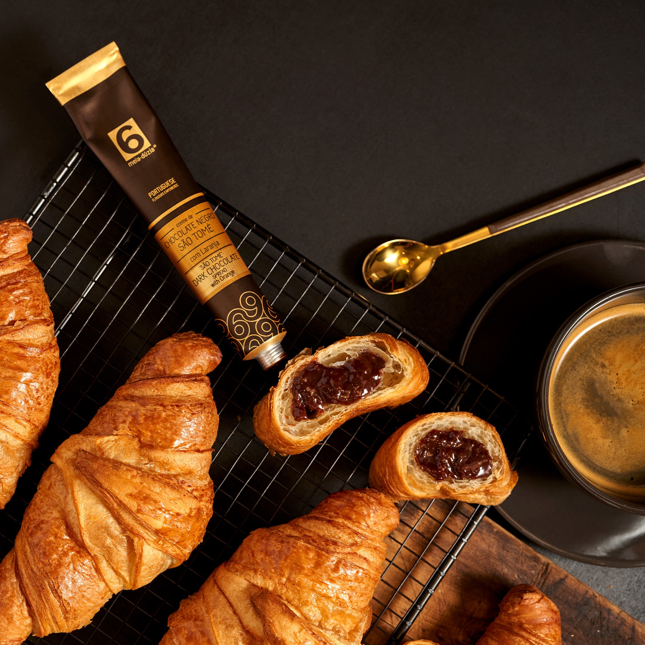 São Tomé Dark Chocolate Spread with Orange | meia.dúzia®