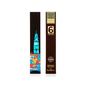 
                  
                    Chocolate Negro com Mirtilo e Vinho Licoroso - Clérigos & Ribeira - Lembrança do Porto
                  
                