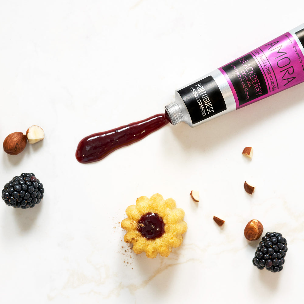 
                  
                    Doce Extra de Amora com Avelã e Noz-moscada
                  
                