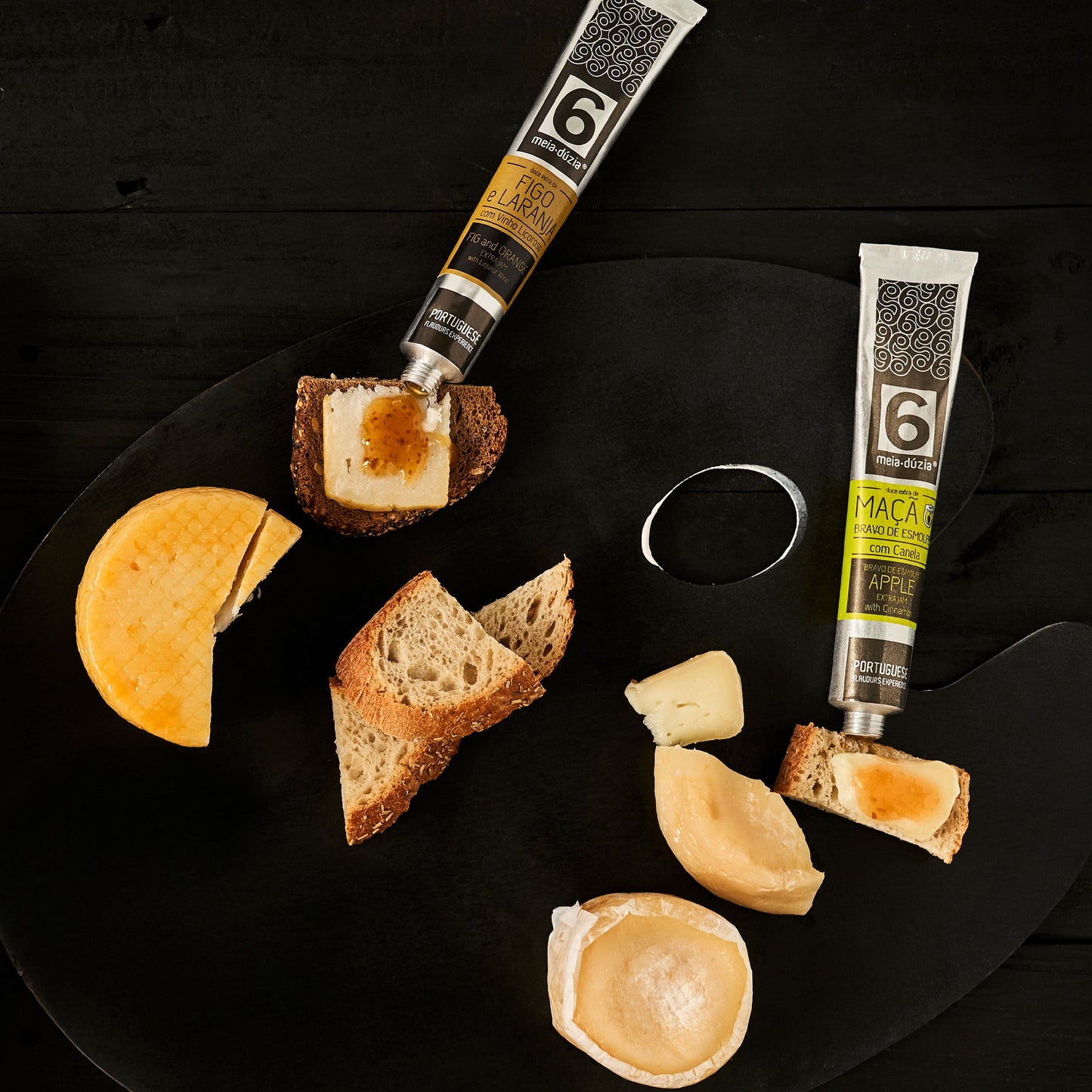 Cabaz Feliz Aniversário | Experiência Gastronómica n. 4. Sabores de Portugal num presente de aniversário gourmet que todos amam receber. meia.dúzia® Sabores de Portugal, prendas de aniversário gourmet