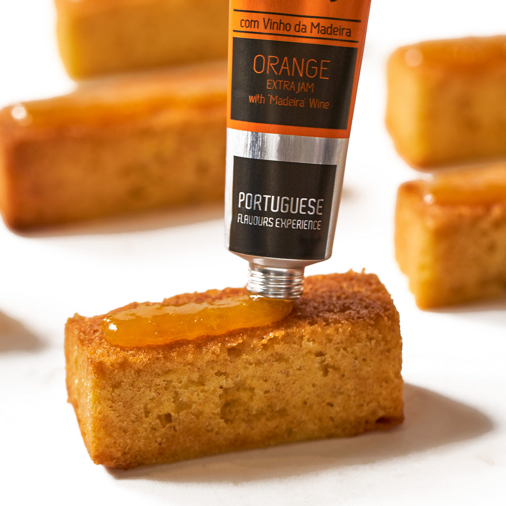 
                  
                    Compota de Laranja do Algarve com Vinho da Madeira - Azulejos Portugueses - Lembrança de Portugal
                  
                