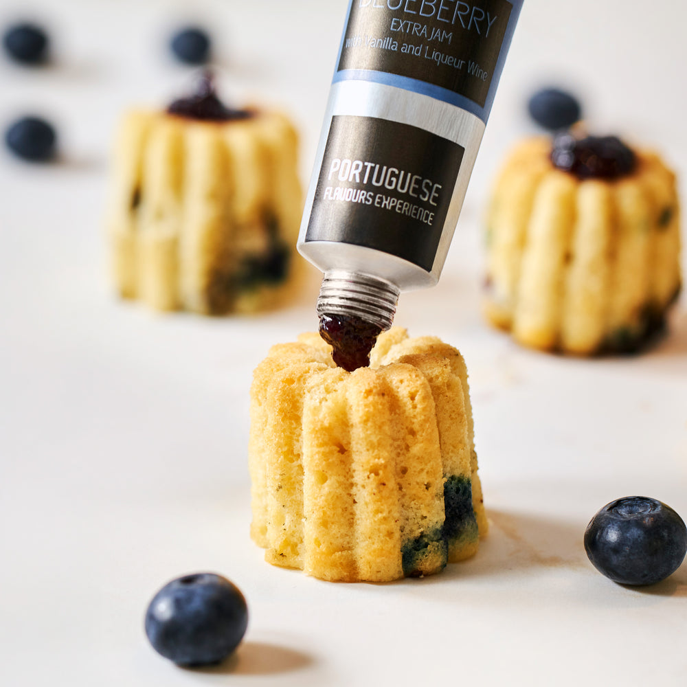 
                  
                    Compota de Mirtilo com Baunilha e Vinho Licoroso - Lembrança de Natal
                  
                