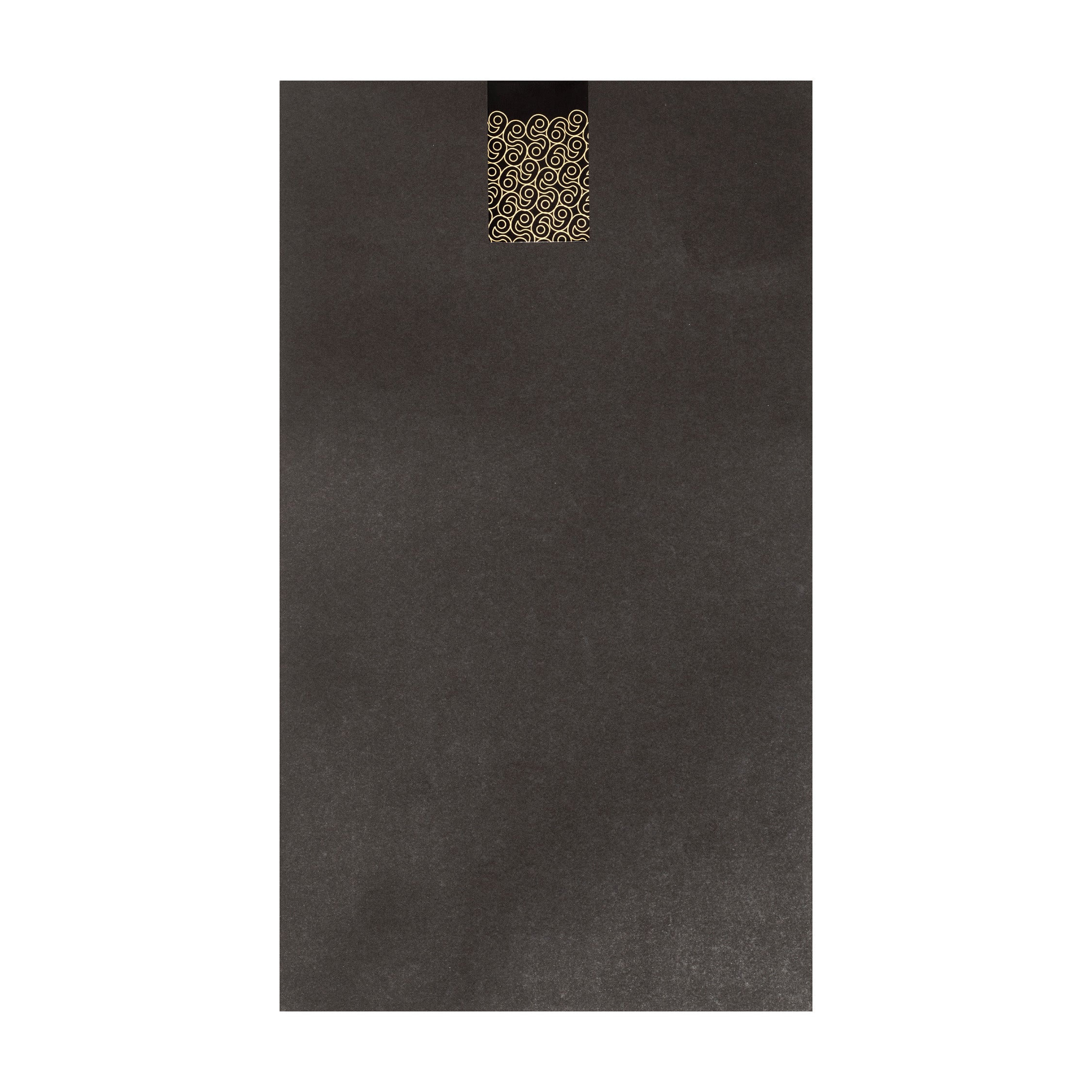 Envelope Dourado com Preto (16 x 28cm) meia.dúzia® (Enviado plano e separado para evitar danos)