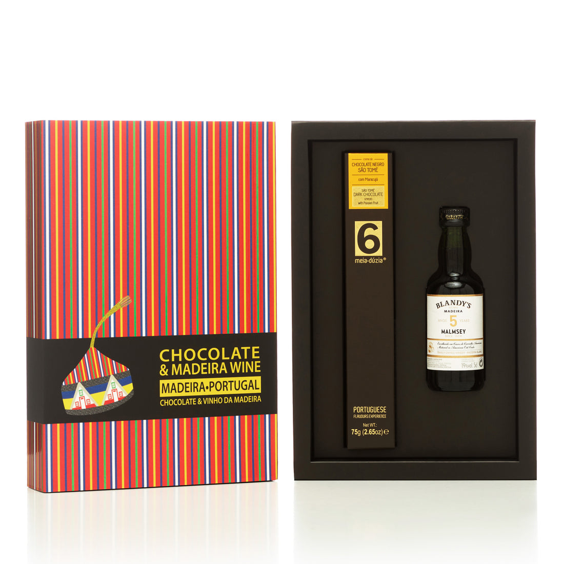 Expérience Chocolat au Fruit de la Passion de Madère et Vin de Madère Malmsey