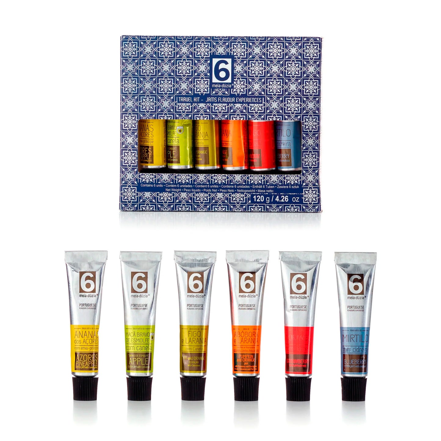 Kit Obrigado Mãe - 6 Doces de Fruta | Presente Dia da Mãe - meia.dúzia®