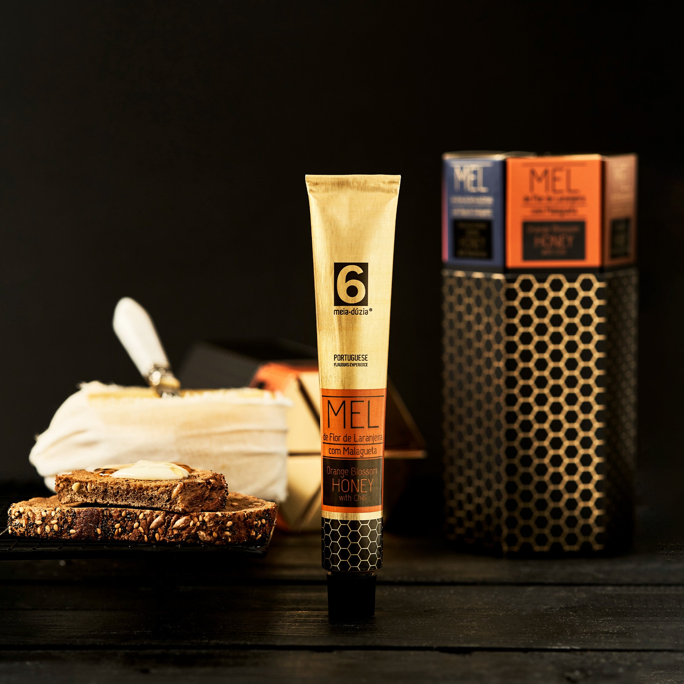 PACK 6 Flavors Honey from Portugal | Luxury Design – meia.dúzia®