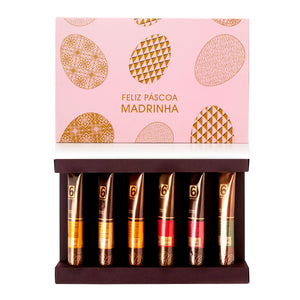 
                  
                    PACK 6 Cremes de Chocolate Negro São Tomé com Frutas | Edição Páscoa
                  
                