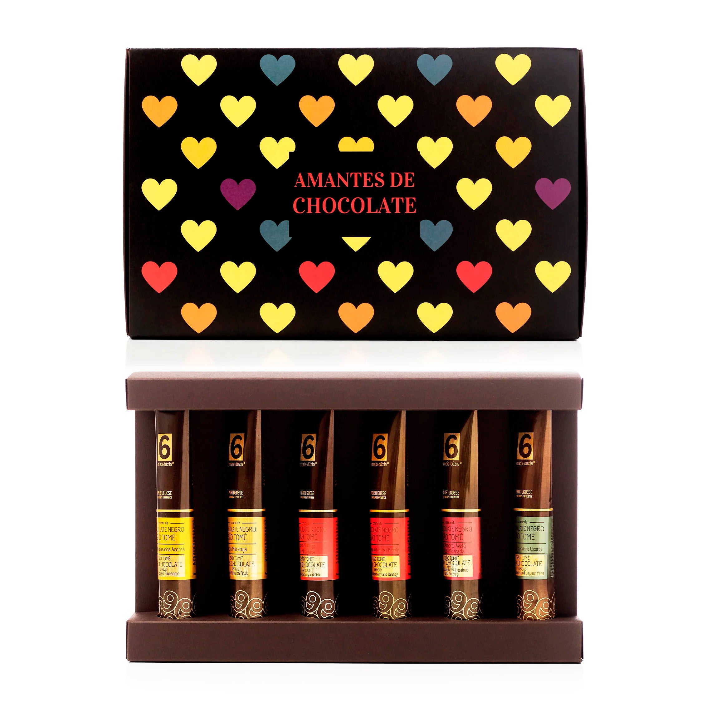 PACK 6 Chocolate Lovers | Valentine's Day Gift | Chocolate 70%