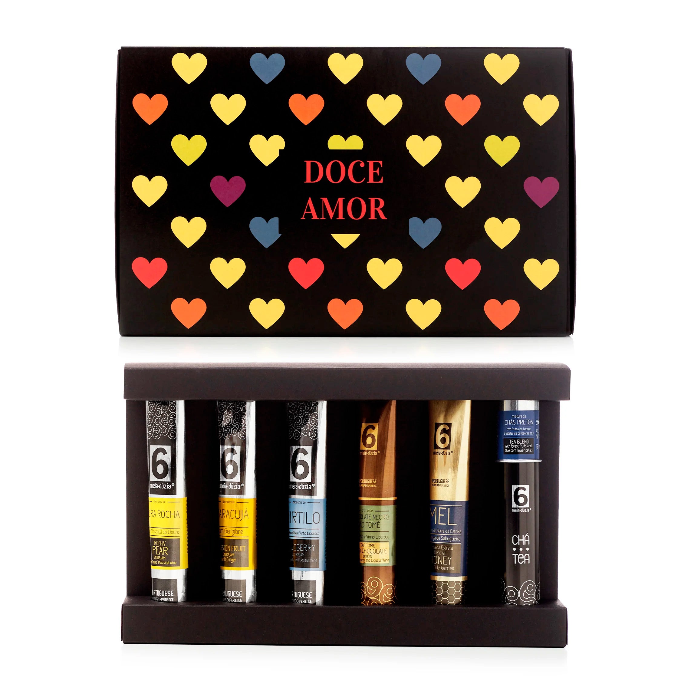 PACK 6 Doce Amor: Sabores Portugueses - Presente Romântico Original