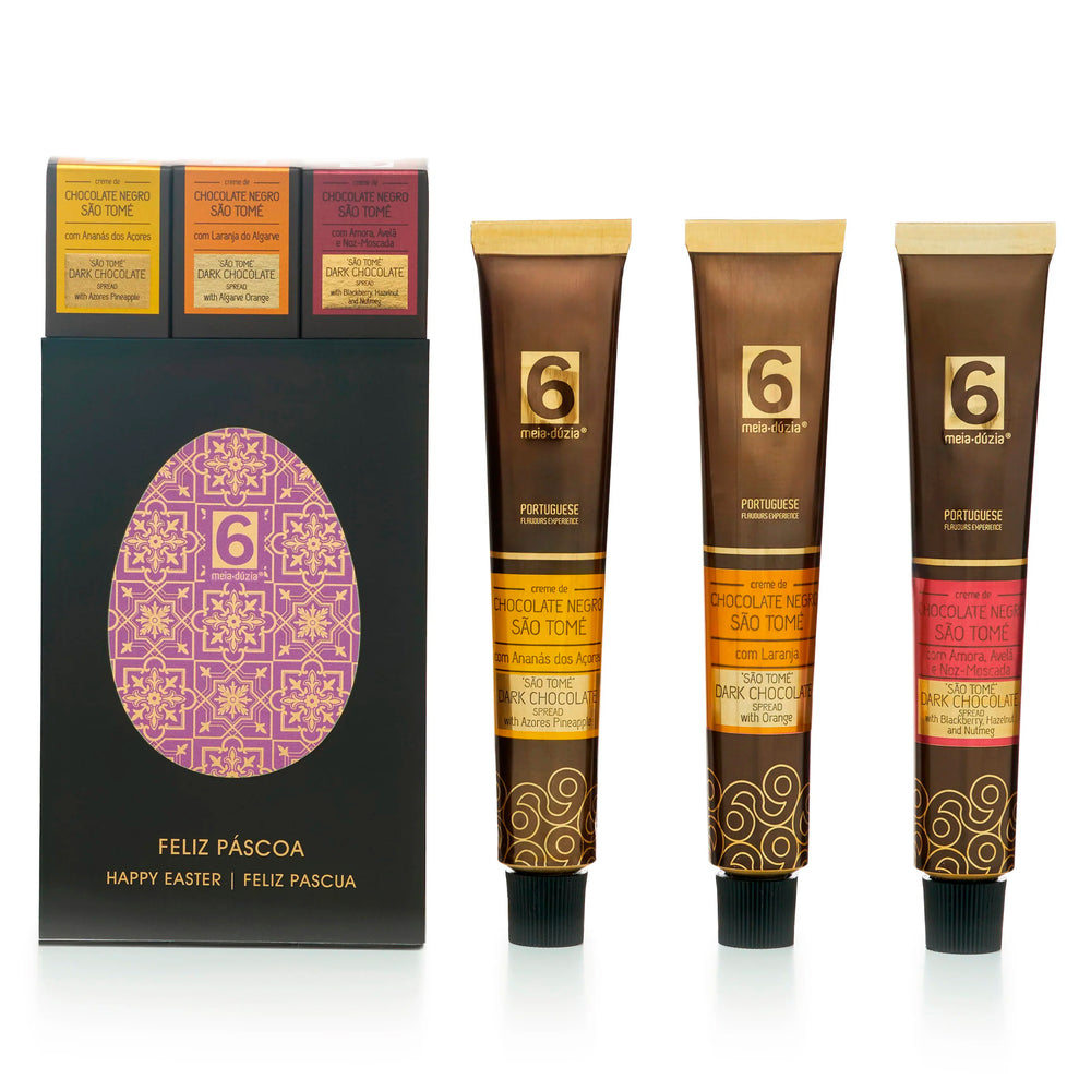 PACK3 Chocolate Negro | Prenda Feliz Páscoa
