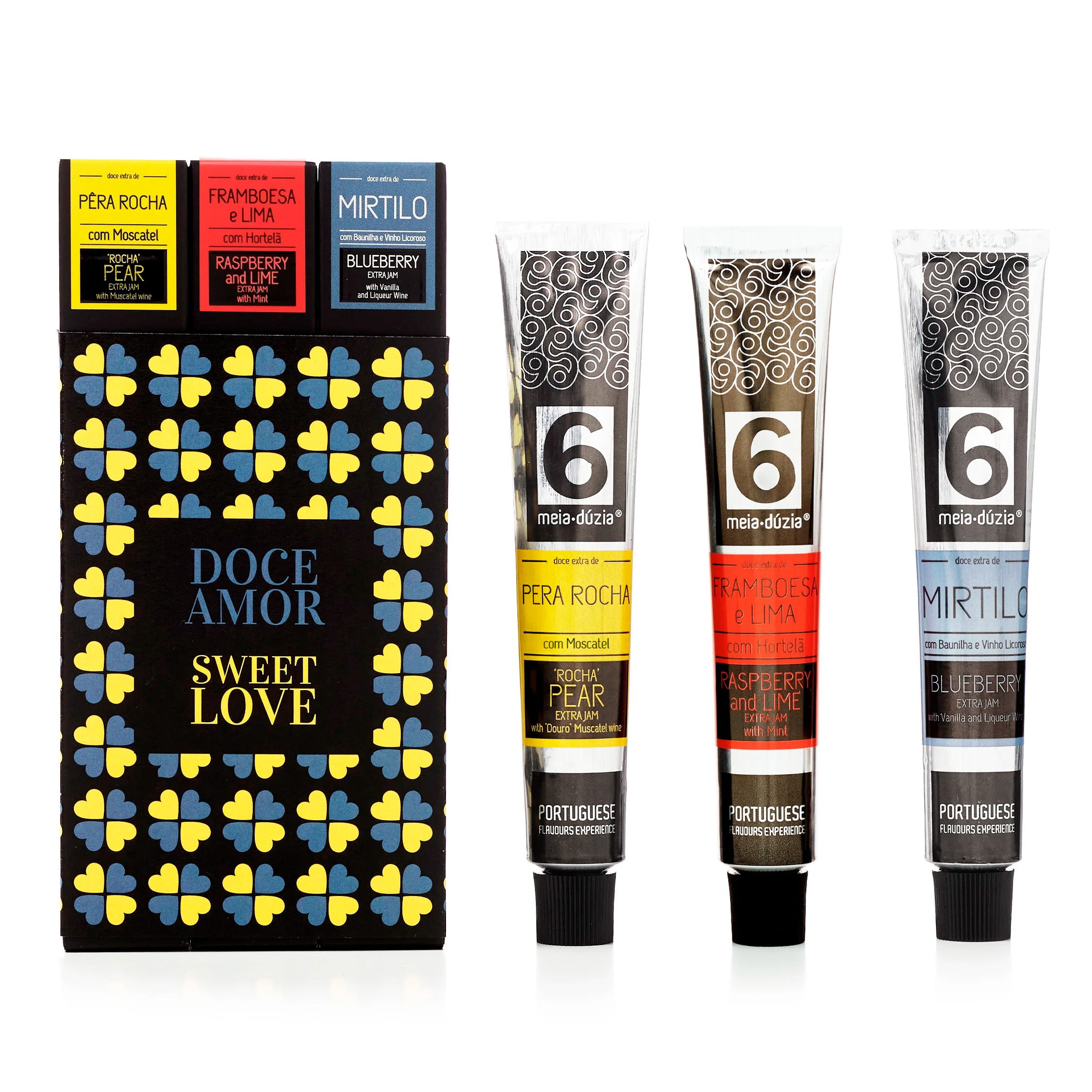 PACK 3 Doce Amor - Presente Romântico Gourmet para Ele com Doces Artesanais