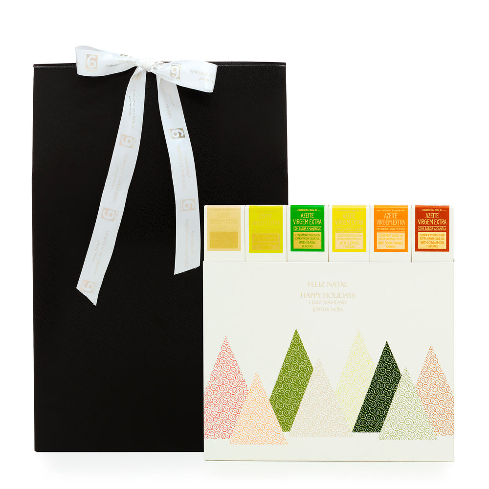 PACK 6 Condimentos à Base de Azeite - Árvores de Natal  - Prenda de Natal