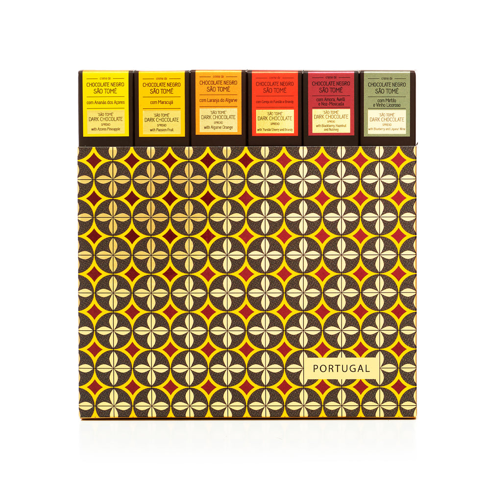 PACK 6 Chocolates - Azulejos Portugueses - Souvenir de Portugal