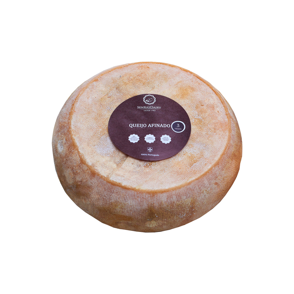 Queijo de Vaca Afinado, Cura 3 Meses, Senras Dairy (Metade) (Vaca/Afinado) ≈400g