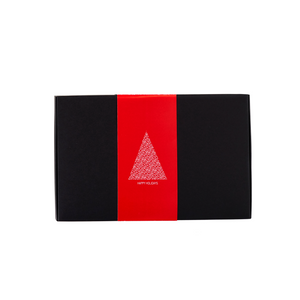 Caixa Pack 6 Preta Especial Natal