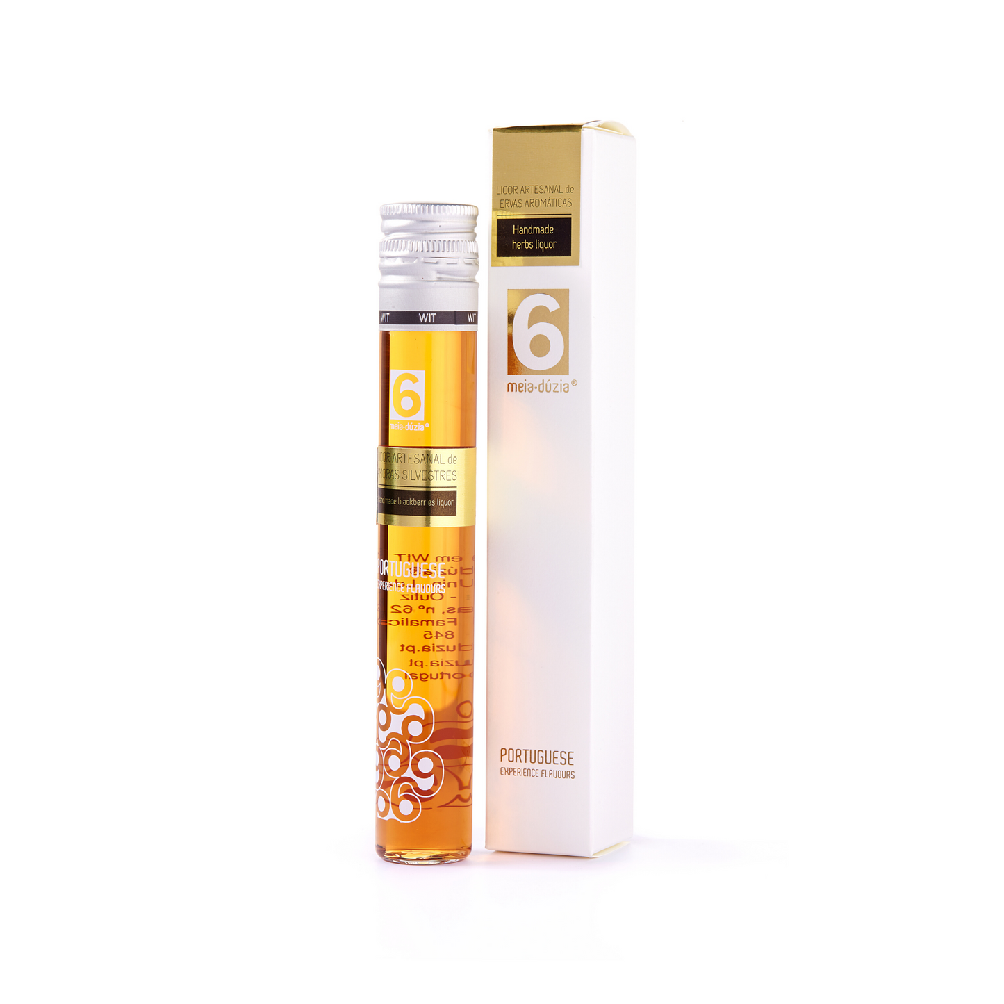 Licor de Amoras Silvestres - licor artesanal português em tubo by meia.dúzia - sabores de Portugal