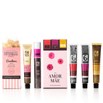box experiência gourmet meia.dúzia para o dia da mãe com Pack 3 Sabores Artesanais com: Doce Extra de Cereja do Fundão com Brandy - 75g Doce Extra de Amoras Silvestres com Alfazema - 75g Creme de Chocolate Negro São Tomé com Laranja - 75g Mel Multifloral - 80g Chá Verde com Menta e Rosas - 20g Crackers Capinhas Doces Diplomata – Vegan - 125g