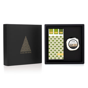 
                  
                    Coffret Gastronomique n.11 : Fromage de Vache + PACK3 Huiles d'Olive Verte - Spécial Noël
                  
                