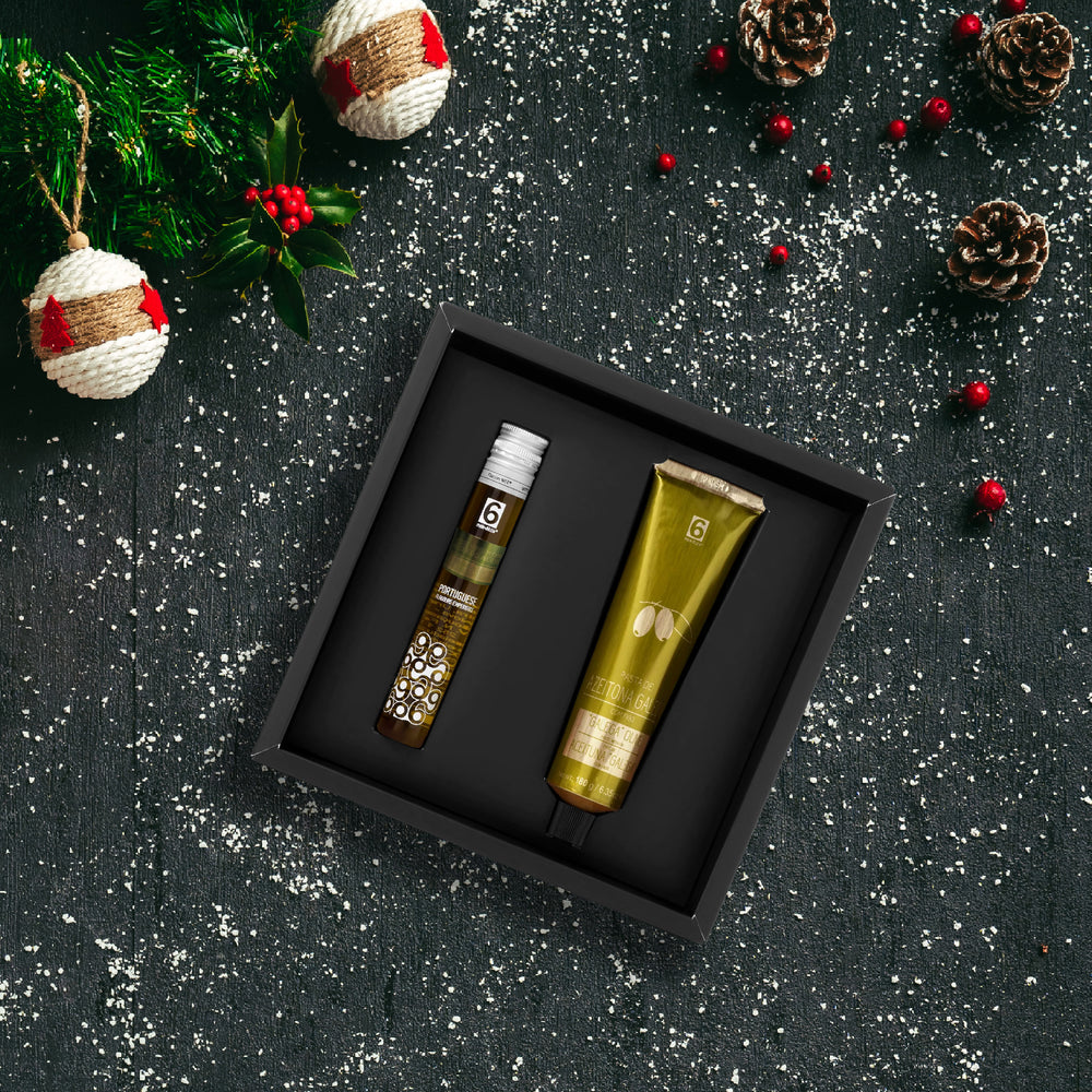 
                  
                    Gastronomic Box n.12: Galega Olive Paste + Mild Green Organic Olive Oil | Christmas Special
                  
                