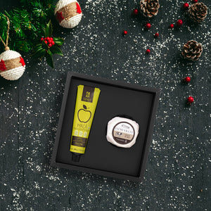 
                  
                    Caja Gastronómica n.2: Queso de Vaca + Mermelada de Manzana - Especial Navidad
                  
                