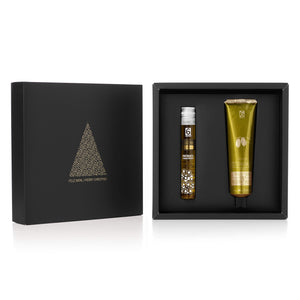 
                  
                    Coffret Gastronomique n.8: Pâte d'Olives Galiciennes à la Figue + Huile d'Olive - Spécial Noël
                  
                