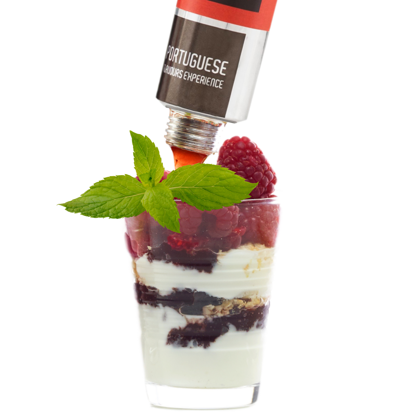 Cheesecake de framboesa com cobertura de Doce de Framboesa e Groselha com Lúcia-Lima meia.dúzia®
